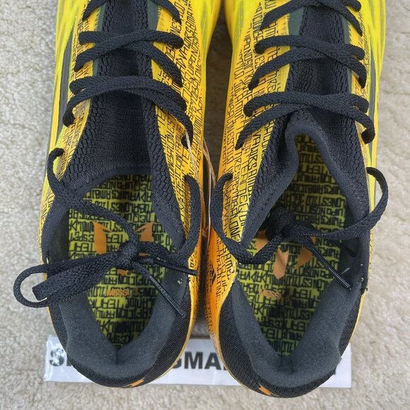 [US 12] adidas x SPEEDFLOW MESSI.3 FG Soccer Futbol Cleats GW7419 Yellow main image 6